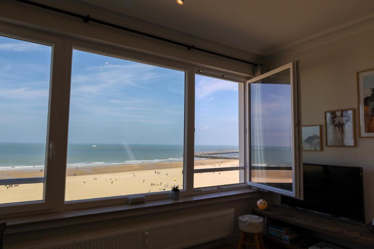 Studio Met Zeezicht Oostende Eksteriør billede